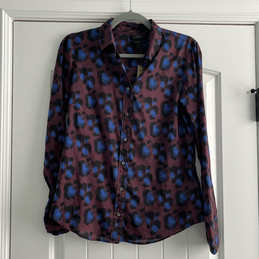 “Perfect” fit J.Crew button up, NWT